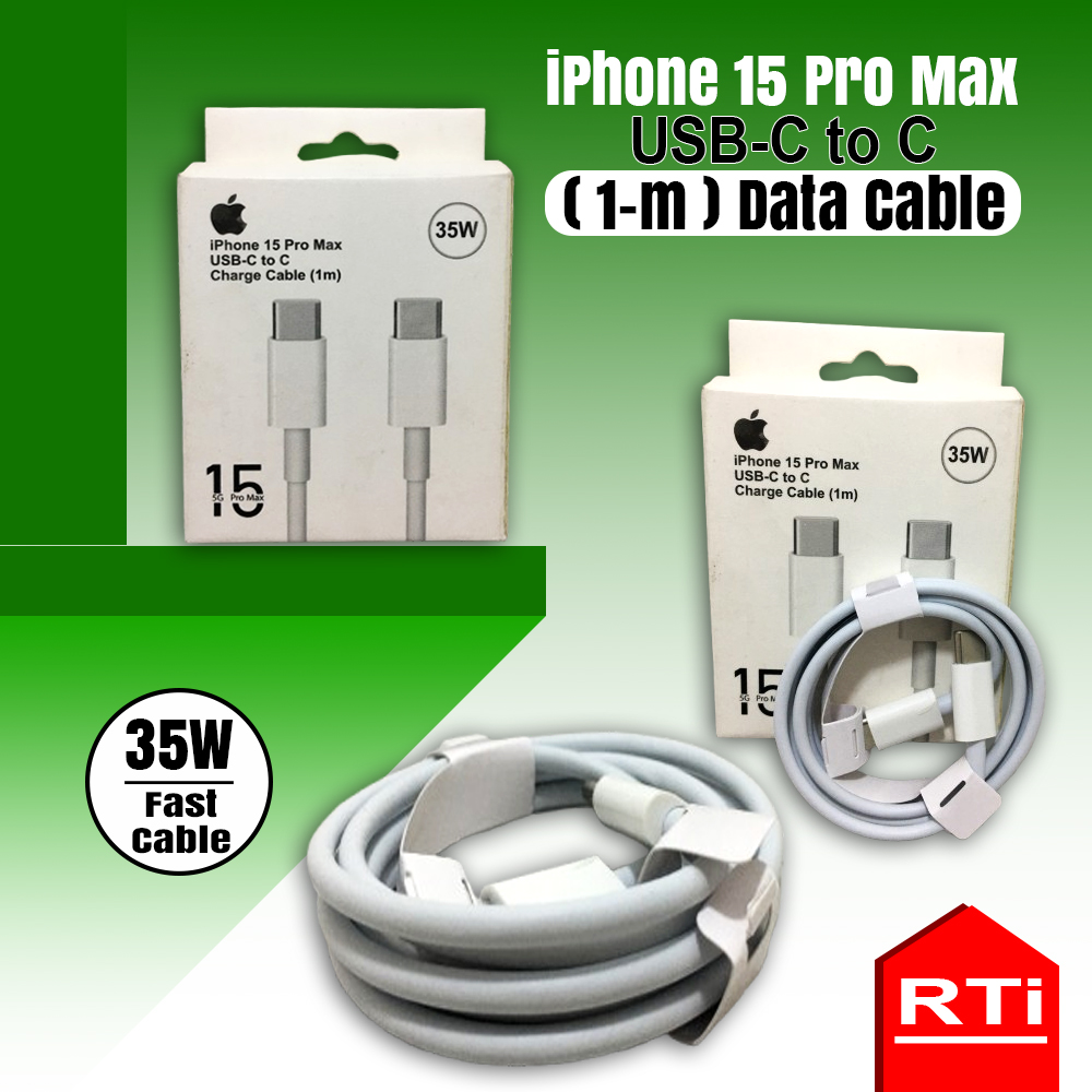 iphone 15 pro Max Usb-c to c data cable