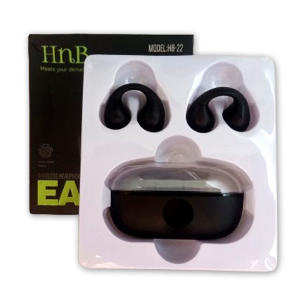HnB HB-22 Earclip TWS Bluetooth Headphone - Image 2