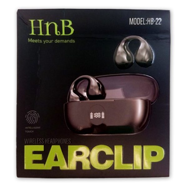 HnB HB-22 Earclip TWS Bluetooth Headphone - Image 7
