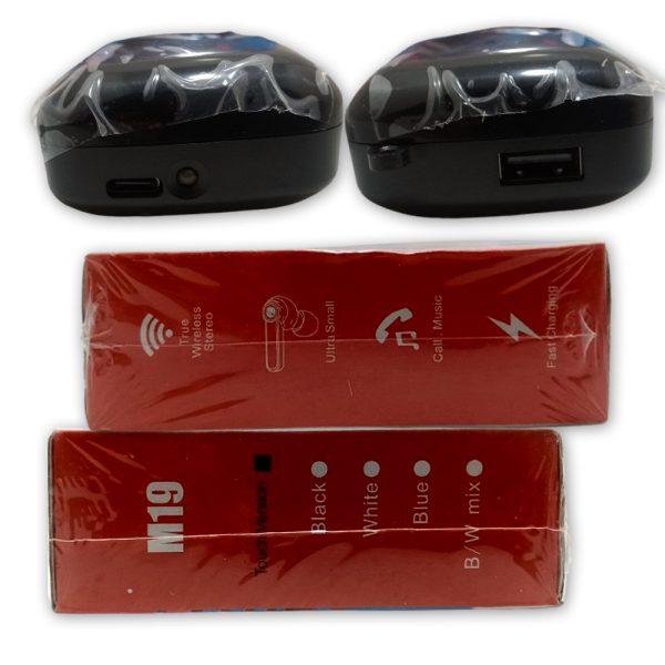 M19 TWS Bluetooth Headphone - Image 2