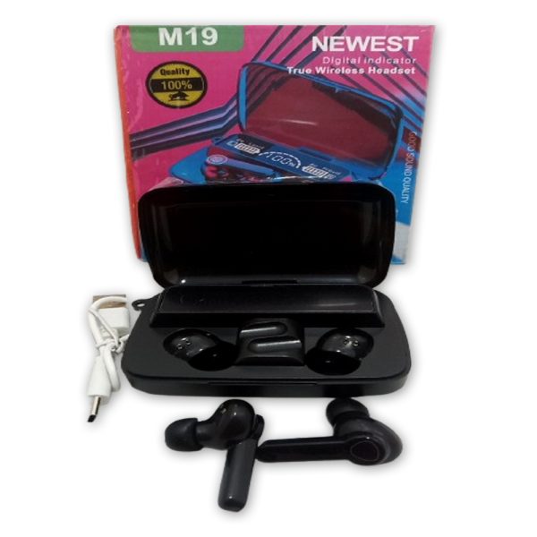 M19 TWS Bluetooth Headphone - Image 3