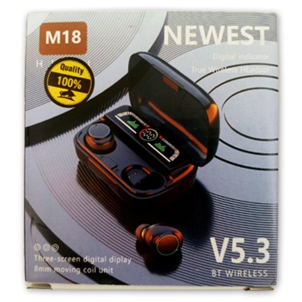 M18 TWS Bluetooth headphone - Image 2