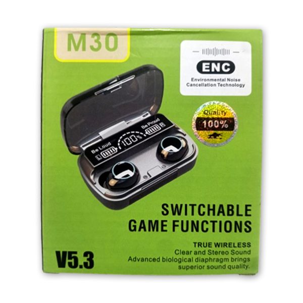 M30 Gaming TWS Bluetooth Headphone - Image 2