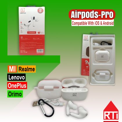 Oneplus AirPods Pro TWS Bluetooth Headphone || Pro BT (white)