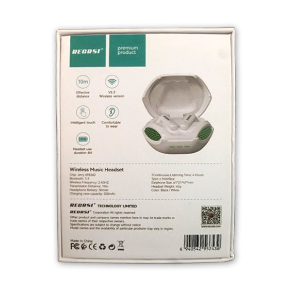 Regrsi RE-S104 TWS Bluetooth Headphone - Image 7