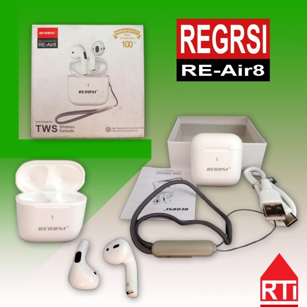 Regrsi RE-Air8 TWS Bluetooth Headphone
