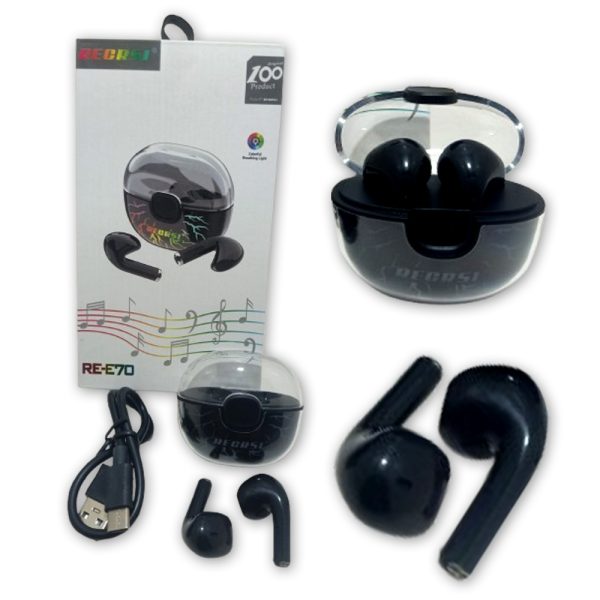 Regrsi RE-E70 TWS Bluetooth Headphone - Image 5