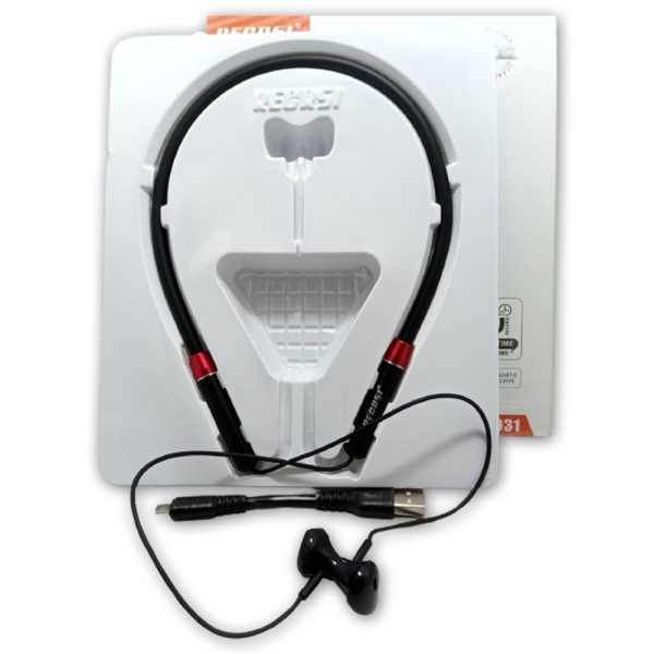 Regrsi RE-NY031 Neckband Bluetooth Headphone - Image 3