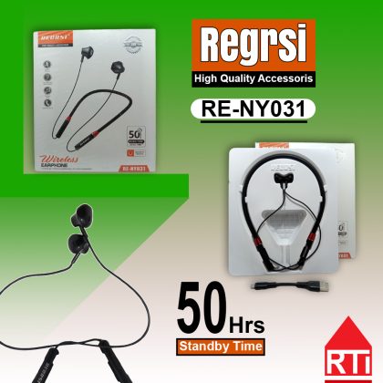 Regrsi RE-NY031 Neckband Bluetooth Headphone