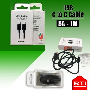 Samsung 5A USB-C to USB-C Cable RTi