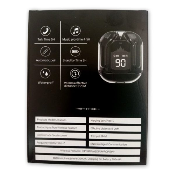 Ultrapod Max TWS Bluetooth Headphone - Image 6