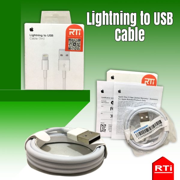 RTi Lightning USB Cable for iPhone