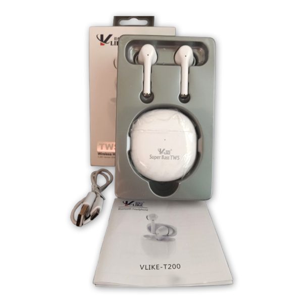 Vlike T200 TWS Bluetooth Headphone - Image 2