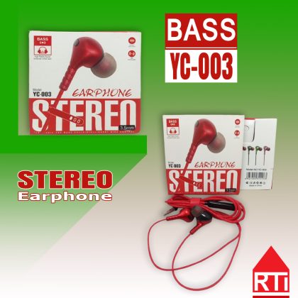YC 003 Earphone (MOQ -10 pieces)