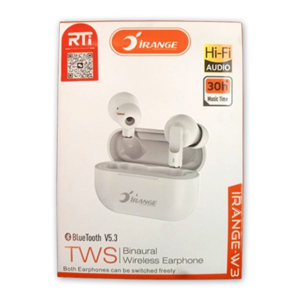 Irange W3 TWS Bluetooth Headphone - Image 2