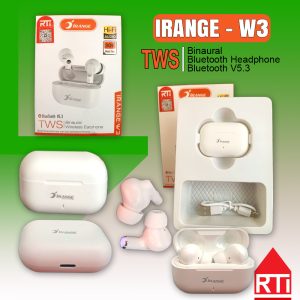 Irange W3 TWS Bluetooth Headphone